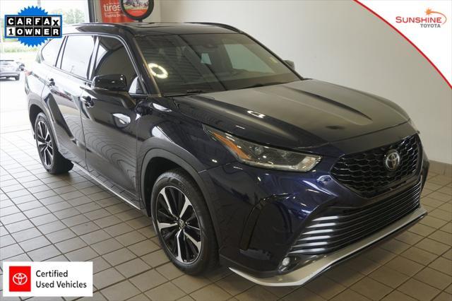 used 2021 Toyota Highlander car, priced at $36,527