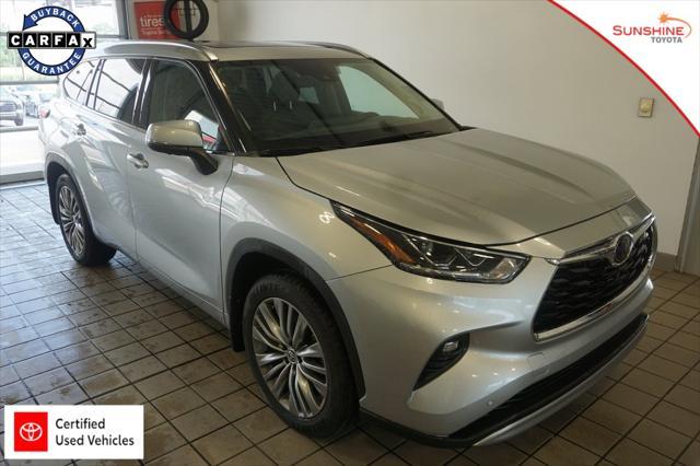 used 2021 Toyota Highlander car, priced at $38,688