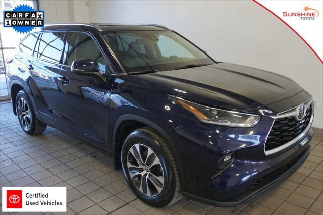 used 2021 Toyota Highlander car, priced at $31,713