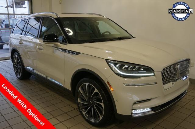 used 2021 Lincoln Aviator car, priced at $41,599