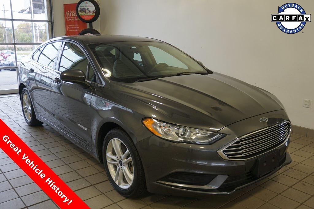 used 2018 Ford Fusion Hybrid car, priced at $15,179