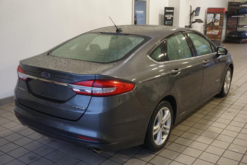 used 2018 Ford Fusion Hybrid car, priced at $15,476