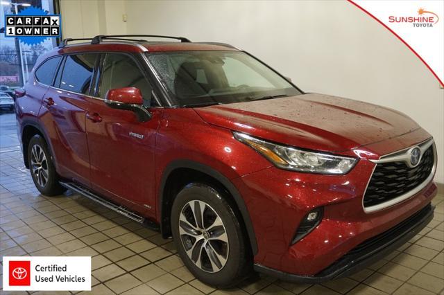 used 2020 Toyota Highlander Hybrid car, priced at $37,986