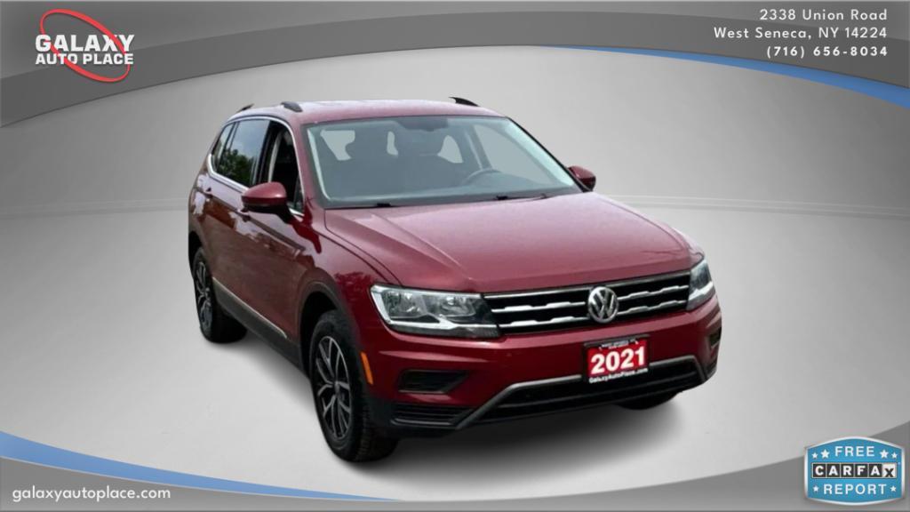 used 2021 Volkswagen Tiguan car, priced at $18,995