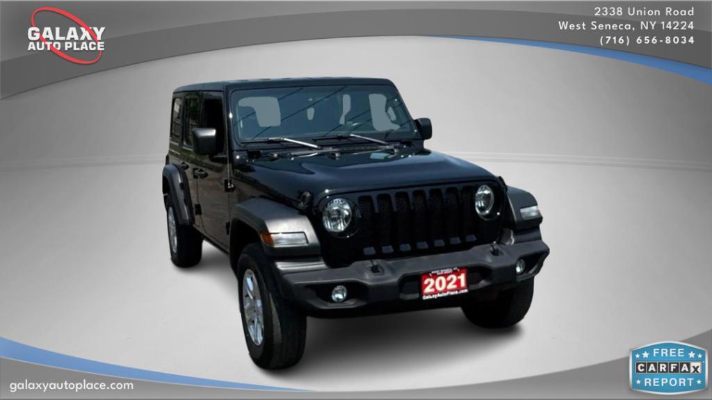 used 2021 Jeep Wrangler Unlimited car, priced at $28,995