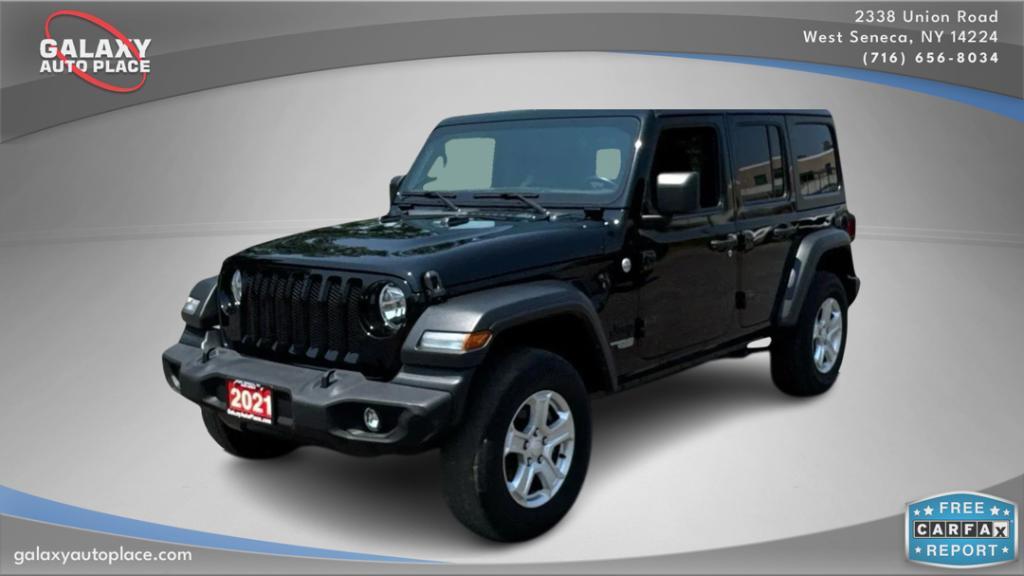 used 2021 Jeep Wrangler Unlimited car, priced at $28,995