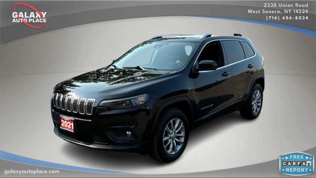 used 2021 Jeep Cherokee car, priced at $21,995