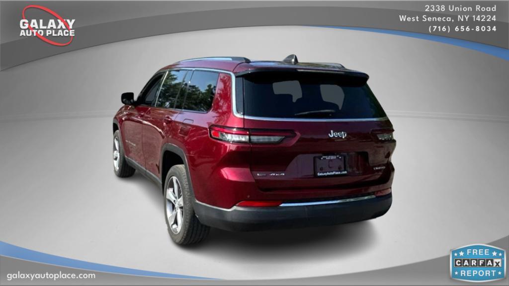 used 2021 Jeep Grand Cherokee L car, priced at $30,995