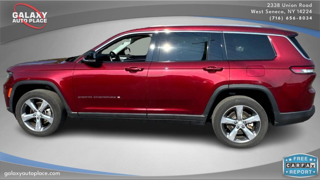 used 2021 Jeep Grand Cherokee L car, priced at $30,995