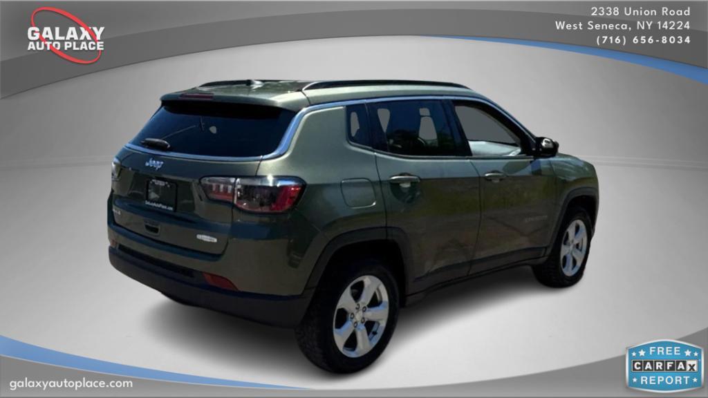 used 2021 Jeep Compass car, priced at $18,495