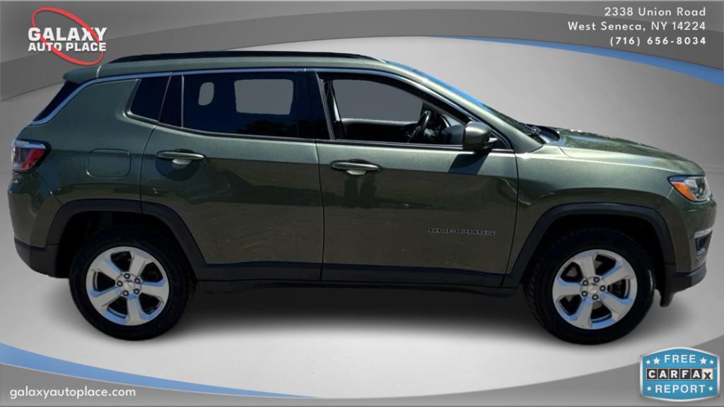 used 2021 Jeep Compass car, priced at $18,495
