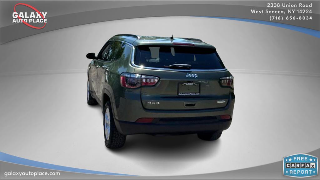 used 2021 Jeep Compass car, priced at $18,495