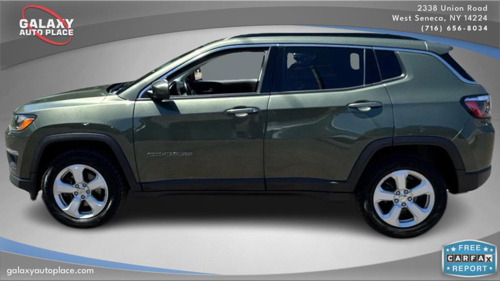 used 2021 Jeep Compass car, priced at $18,495