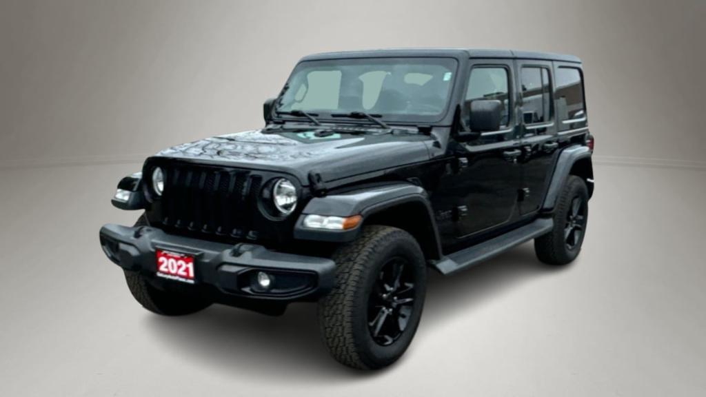 used 2021 Jeep Wrangler Unlimited car, priced at $37,795