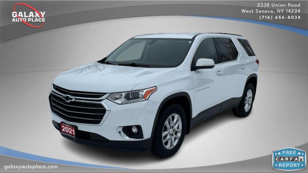 used 2021 Chevrolet Traverse car, priced at $28,495