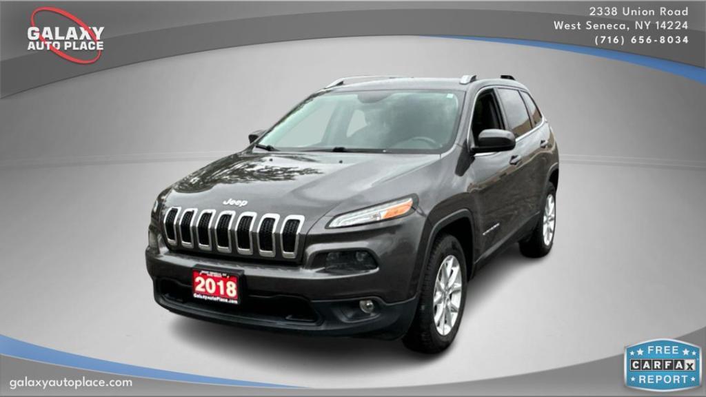 used 2018 Jeep Cherokee car, priced at $16,195