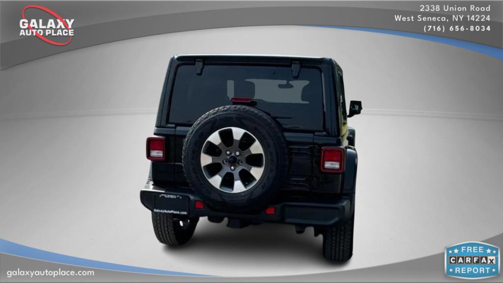 used 2021 Jeep Wrangler Unlimited car, priced at $31,895