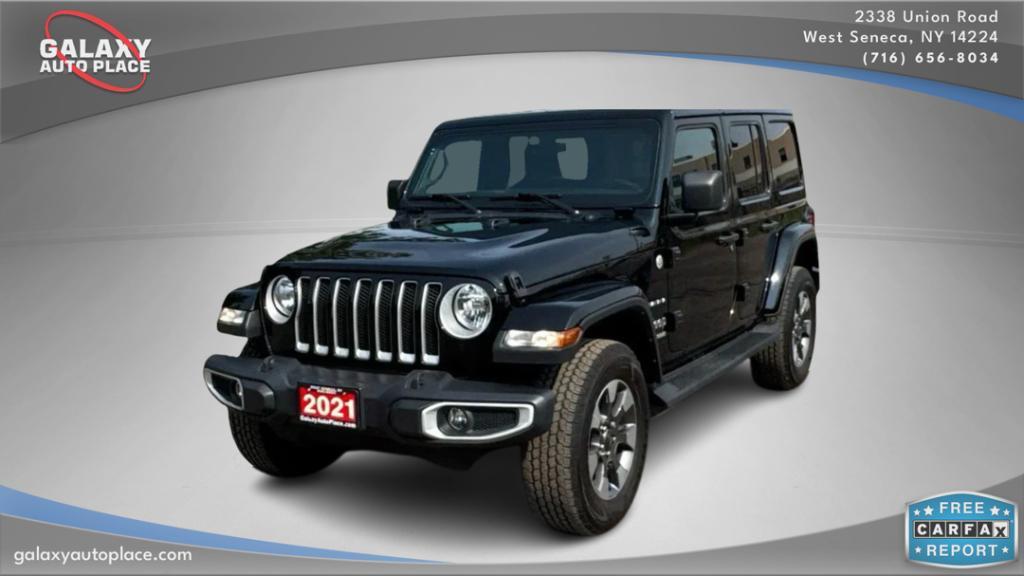 used 2021 Jeep Wrangler Unlimited car, priced at $31,895