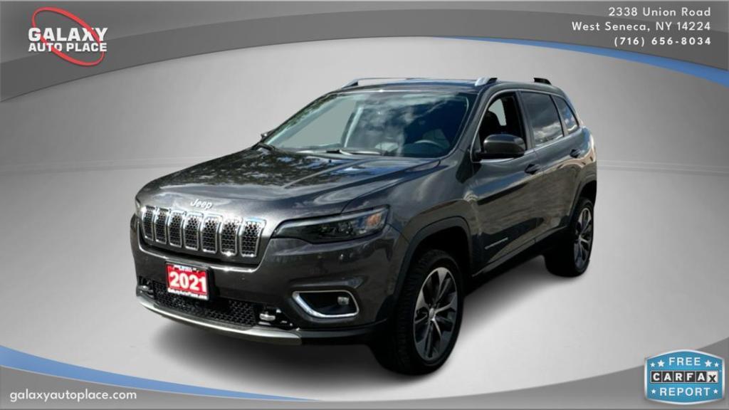 used 2021 Jeep Cherokee car, priced at $24,895