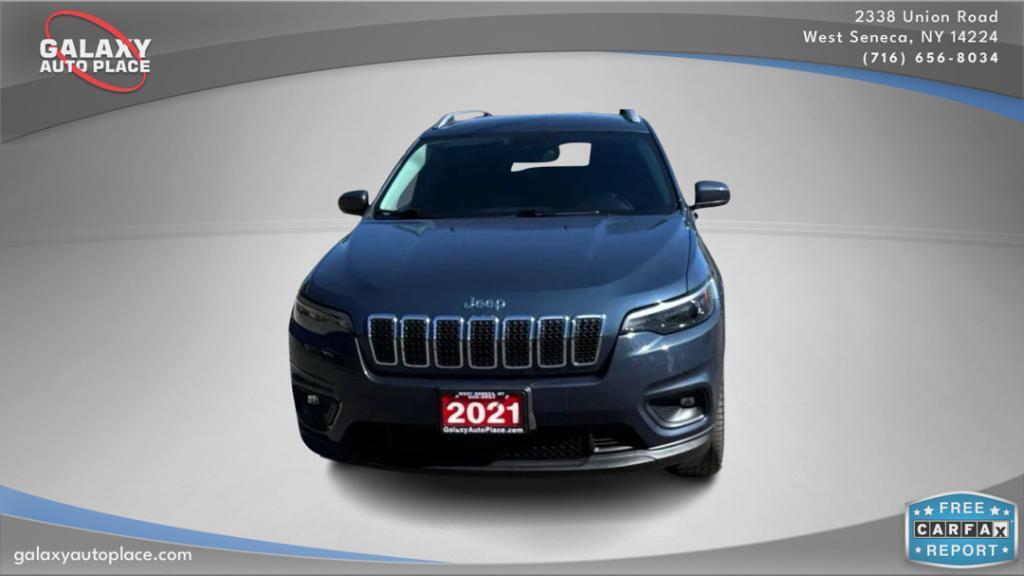 used 2021 Jeep Cherokee car, priced at $18,695
