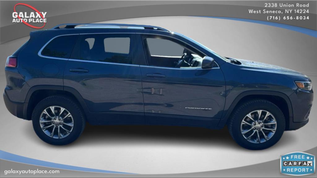 used 2021 Jeep Cherokee car, priced at $18,695