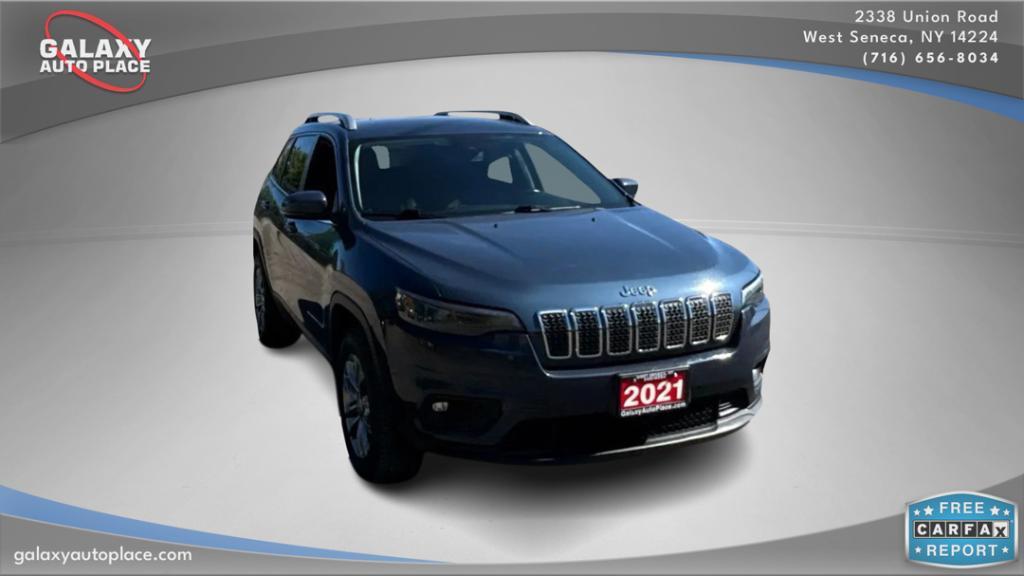 used 2021 Jeep Cherokee car, priced at $18,695