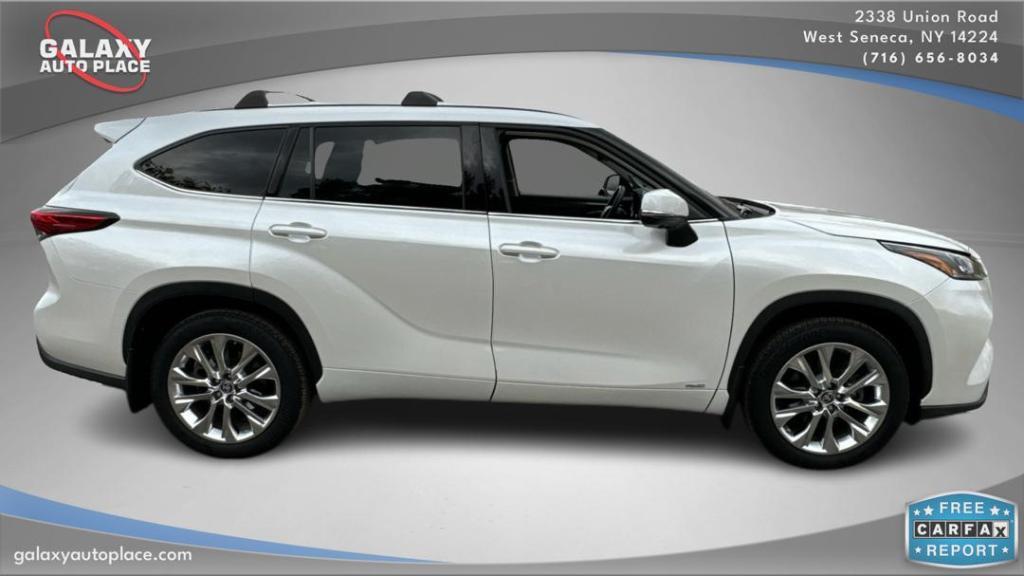 used 2023 Toyota Highlander Hybrid car, priced at $48,495