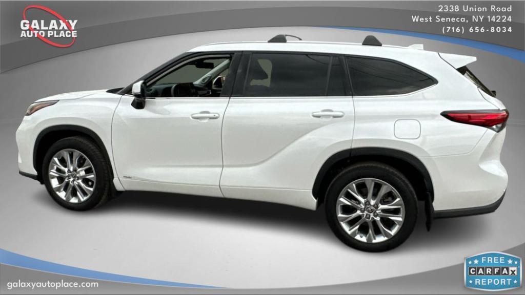 used 2023 Toyota Highlander Hybrid car, priced at $48,495