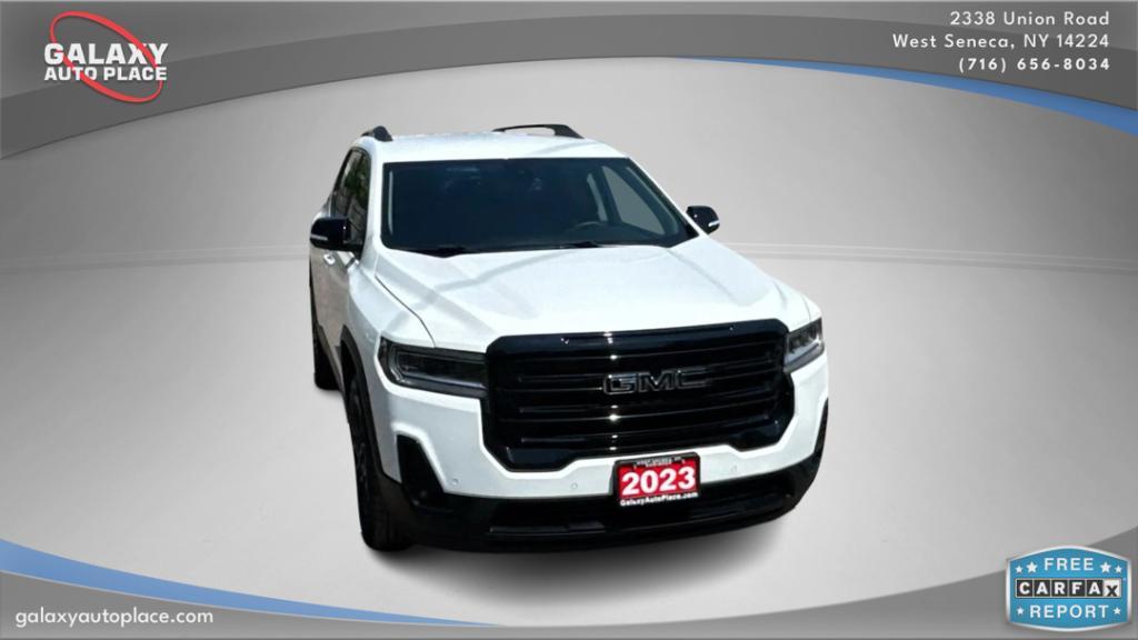 used 2023 GMC Acadia car, priced at $33,895