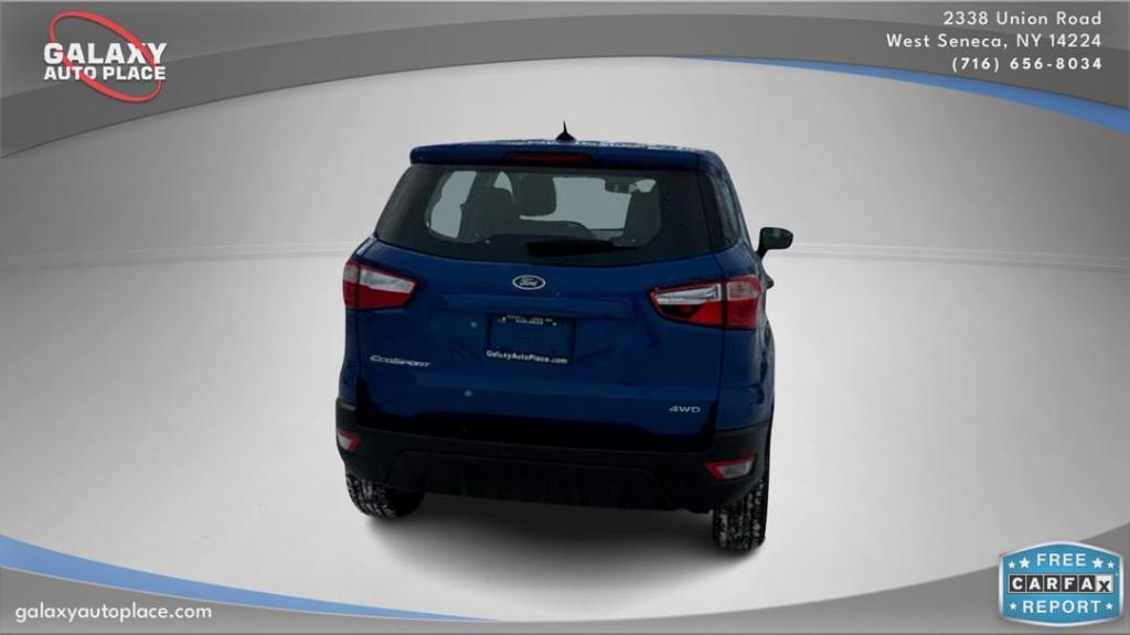 used 2021 Ford EcoSport car, priced at $14,995