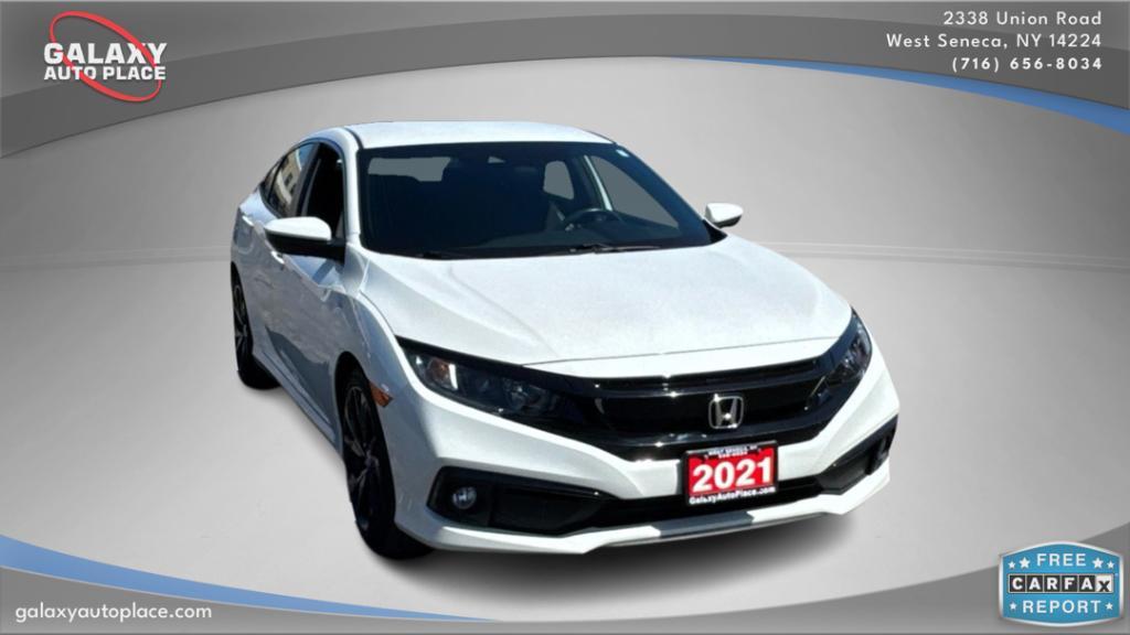used 2021 Honda Civic car, priced at $21,995