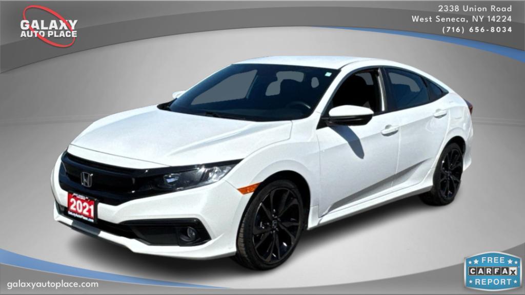 used 2021 Honda Civic car, priced at $21,995