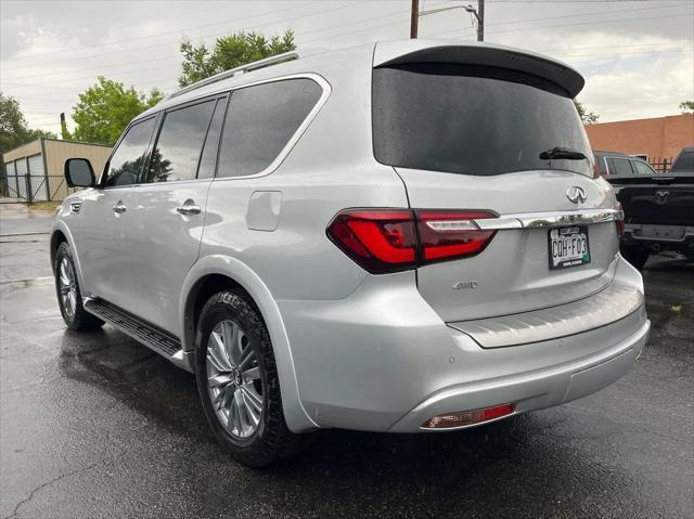 used 2021 INFINITI QX80 car, priced at $33,888