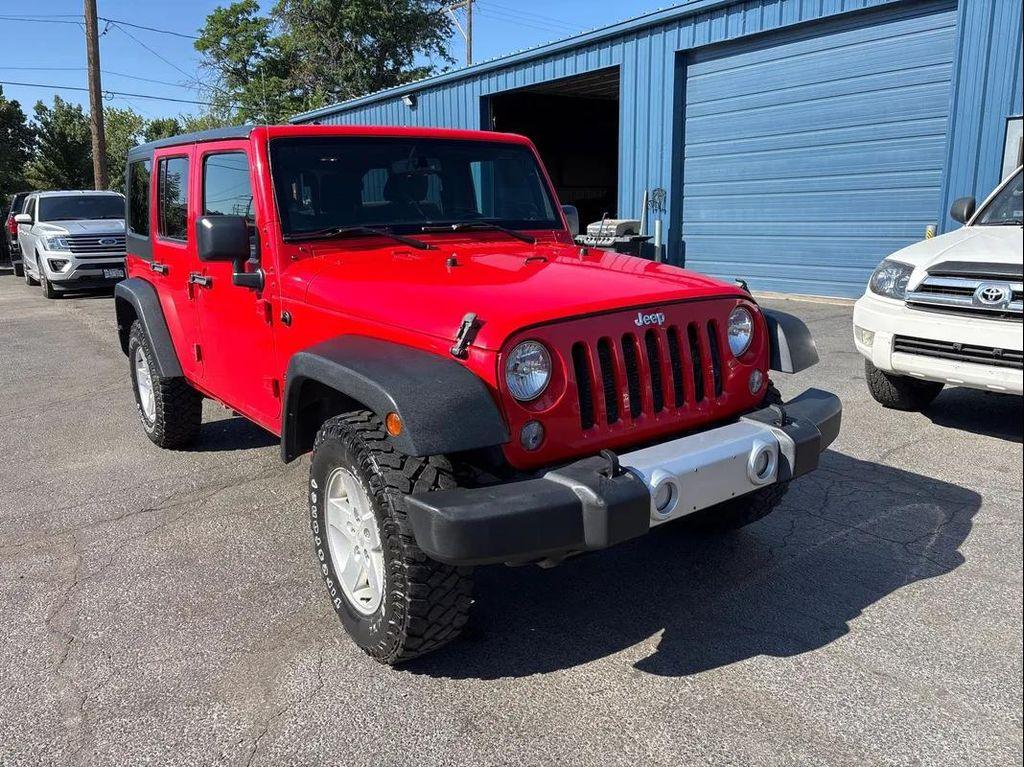 used 2018 Jeep Wrangler JK Unlimited car, priced at $17,888