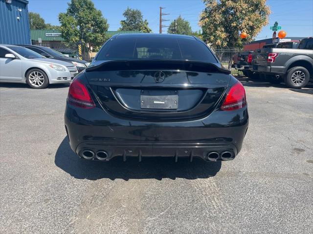 used 2020 Mercedes-Benz AMG C 43 car, priced at $37,888