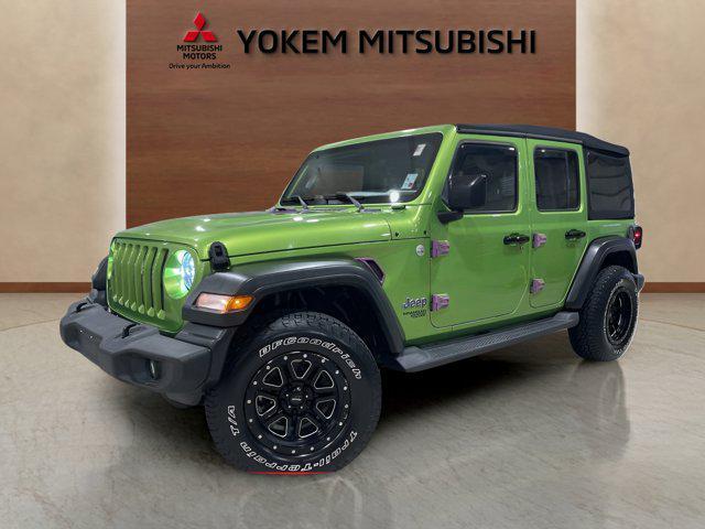 used 2018 Jeep Wrangler Unlimited car, priced at $27,877