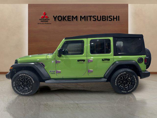 used 2018 Jeep Wrangler Unlimited car, priced at $26,877