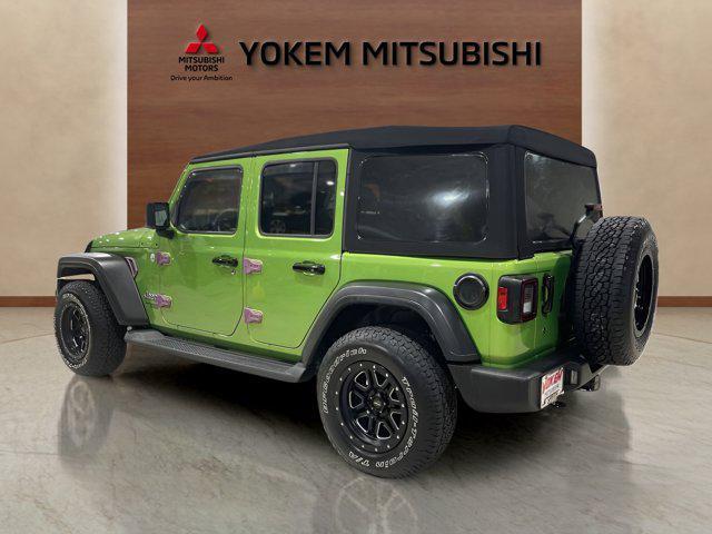 used 2018 Jeep Wrangler Unlimited car, priced at $26,877