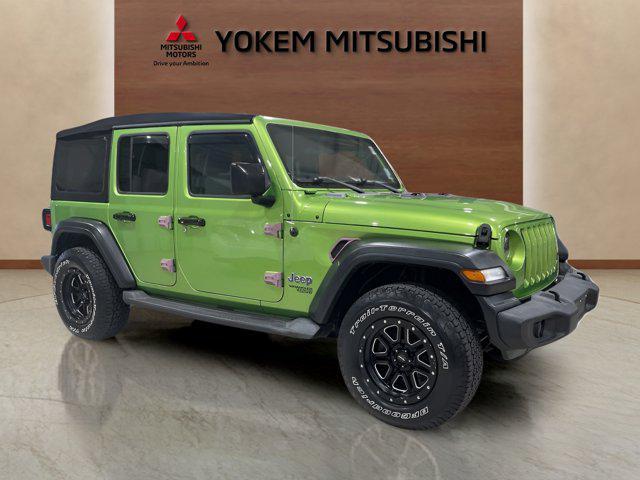 used 2018 Jeep Wrangler Unlimited car, priced at $26,877