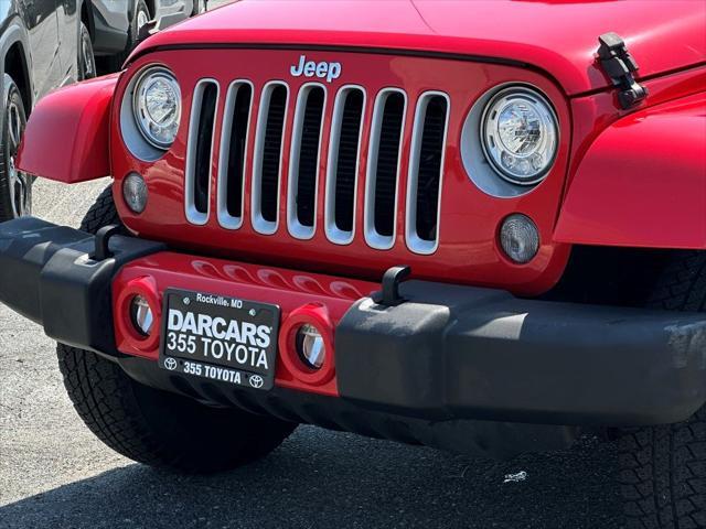 used 2018 Jeep Wrangler JK Unlimited car, priced at $23,390