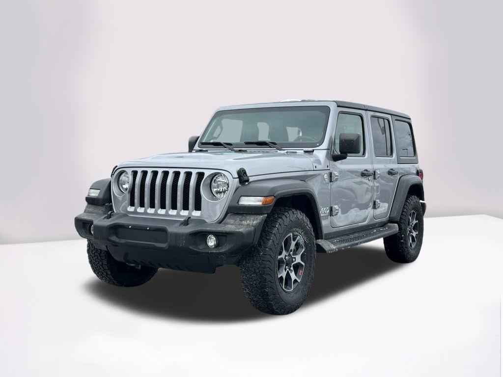 used 2021 Jeep Wrangler Unlimited car, priced at $26,590