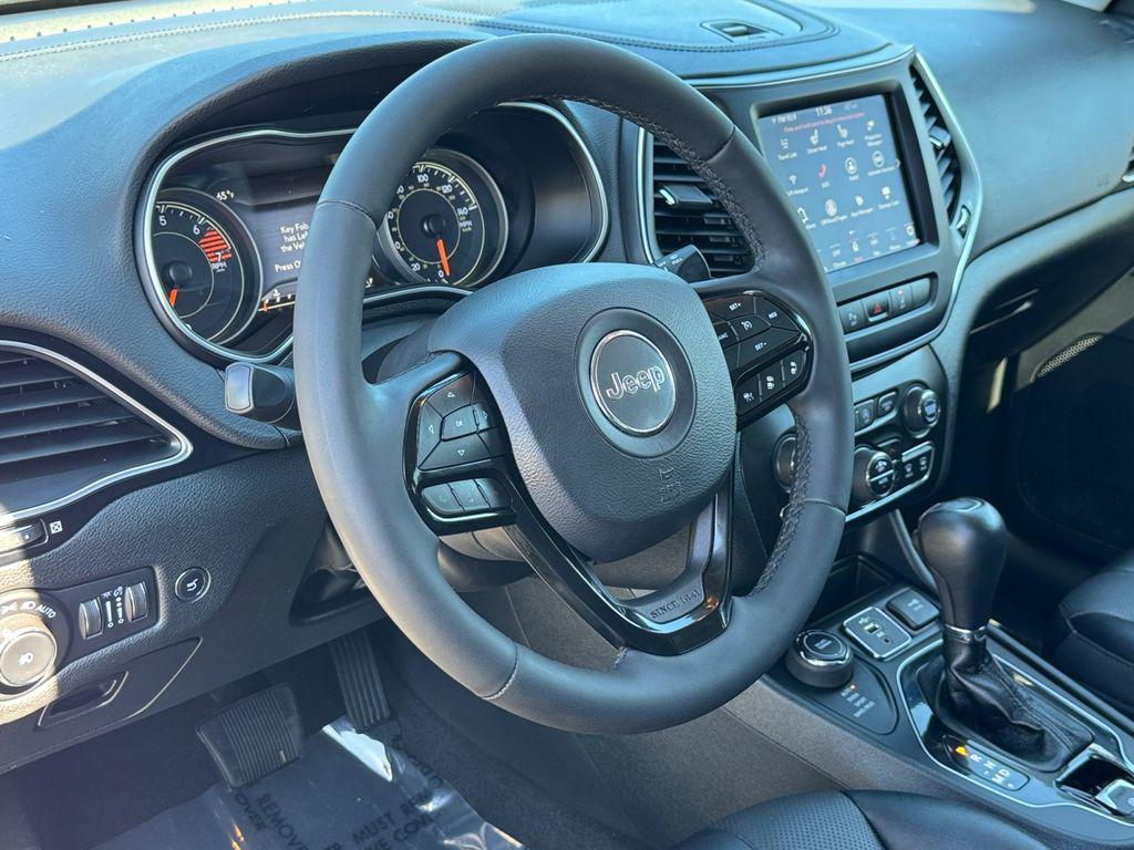 used 2023 Jeep Cherokee car, priced at $22,500