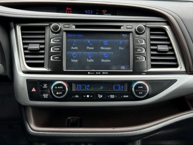 used 2017 Toyota Highlander car, priced at $20,590