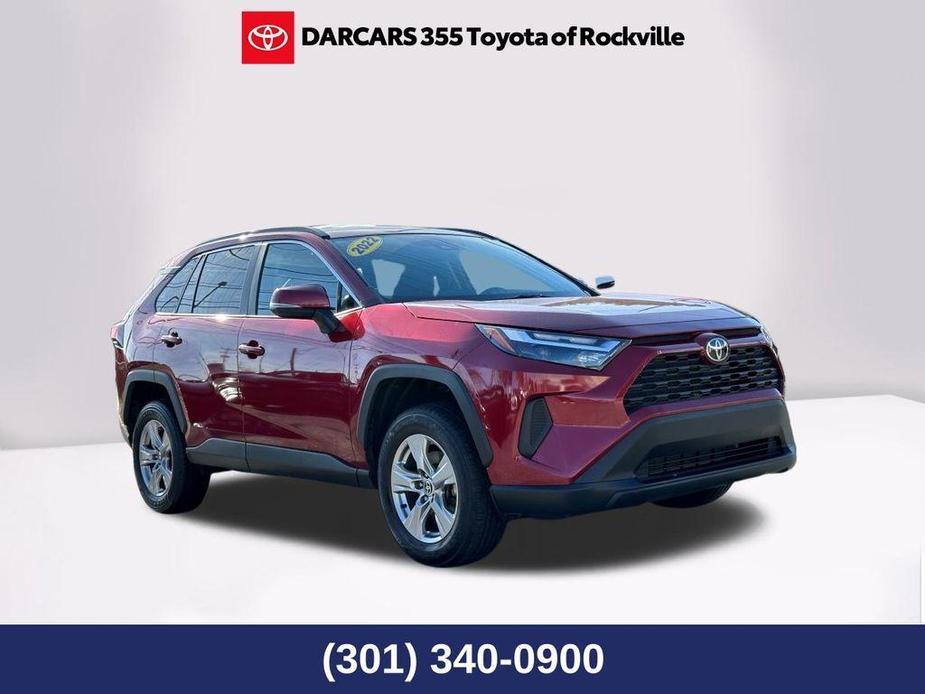 used 2022 Toyota RAV4 car, priced at $26,990