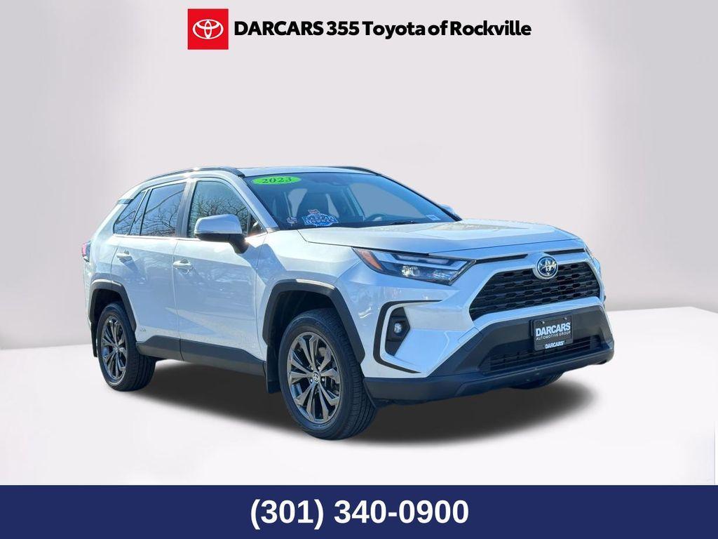 used 2023 Toyota RAV4 Hybrid car, priced at $35,990