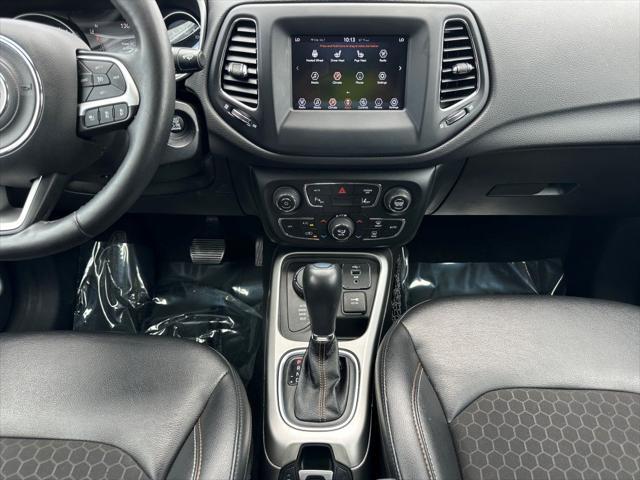 used 2021 Jeep Compass car, priced at $16,490
