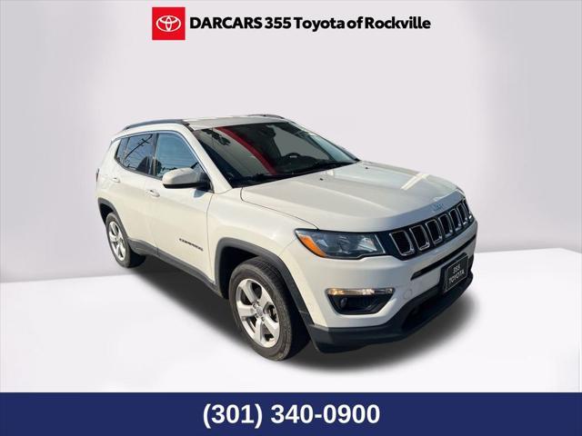 used 2021 Jeep Compass car, priced at $17,390