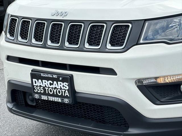 used 2021 Jeep Compass car, priced at $16,490