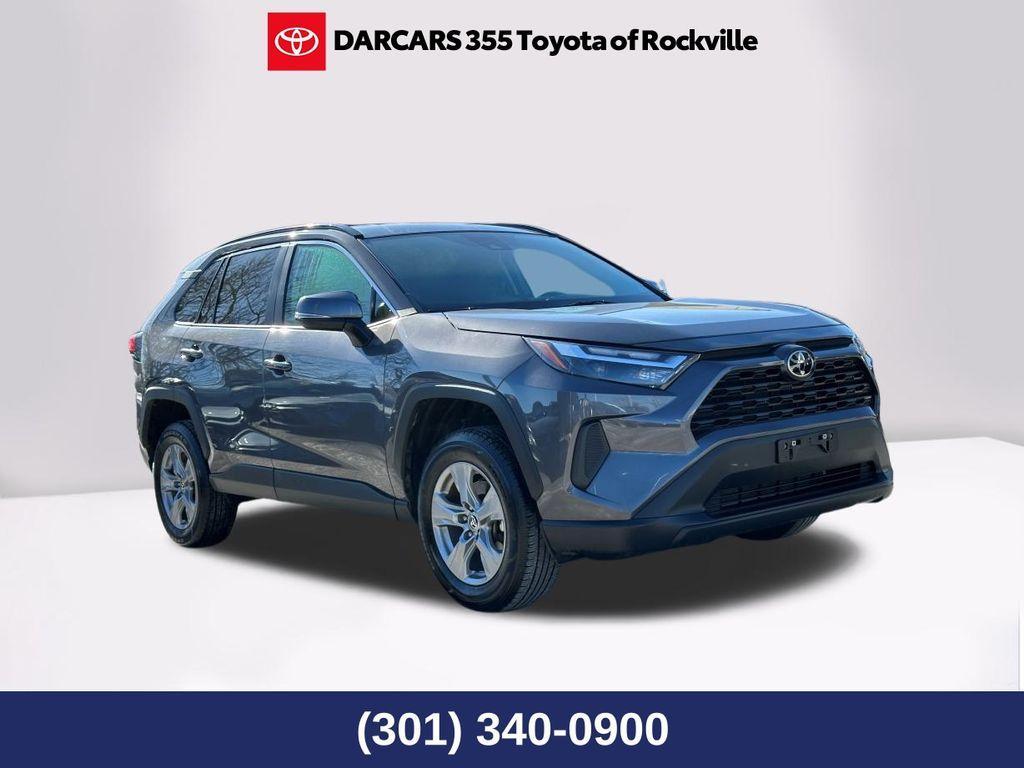 used 2022 Toyota RAV4 car, priced at $25,390