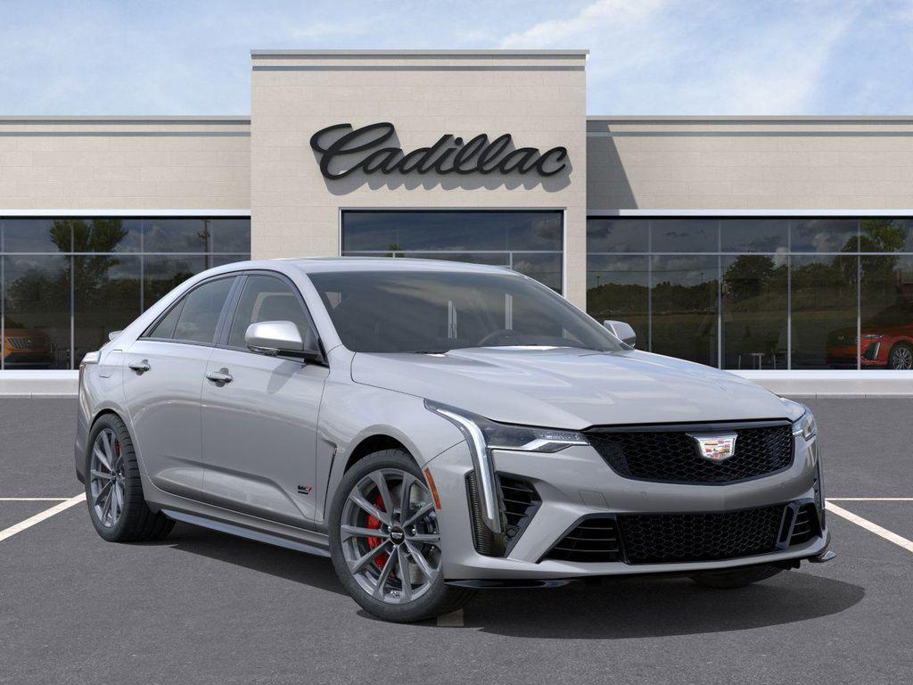 new 2026 Cadillac CT4-V car, priced at $78,885
